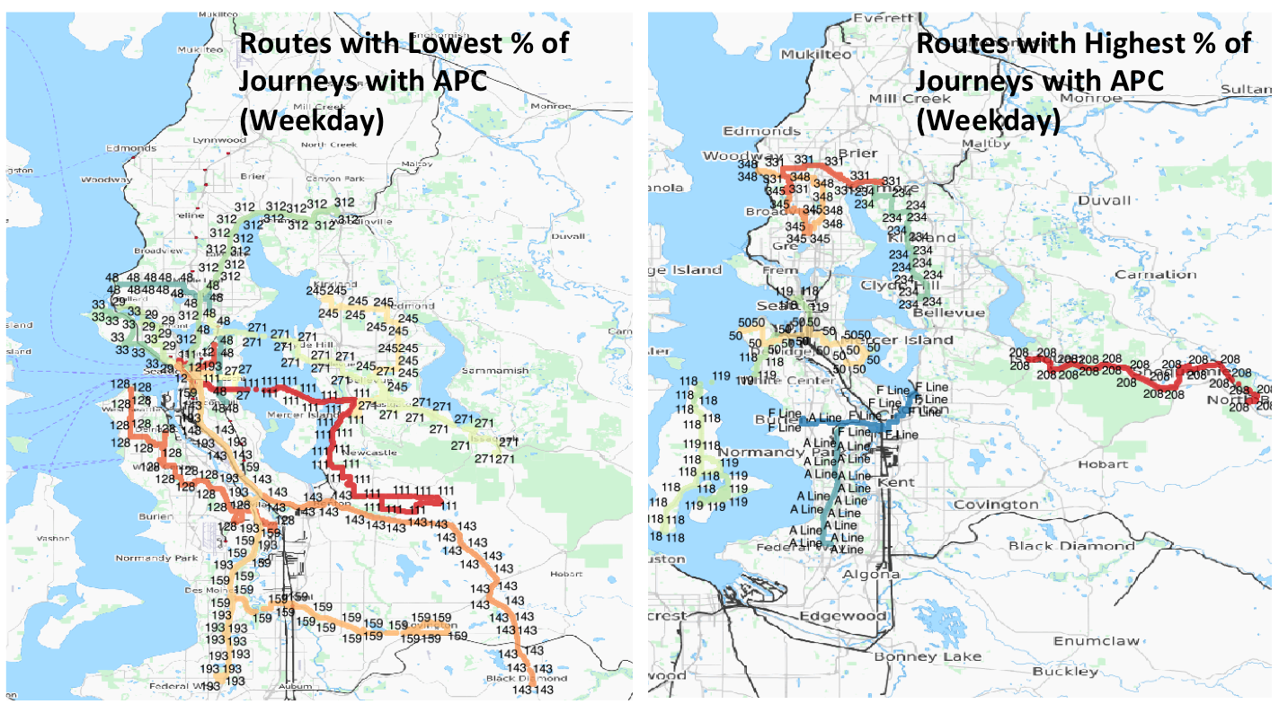 Bias #2 APC vs. Ridership_Weekday